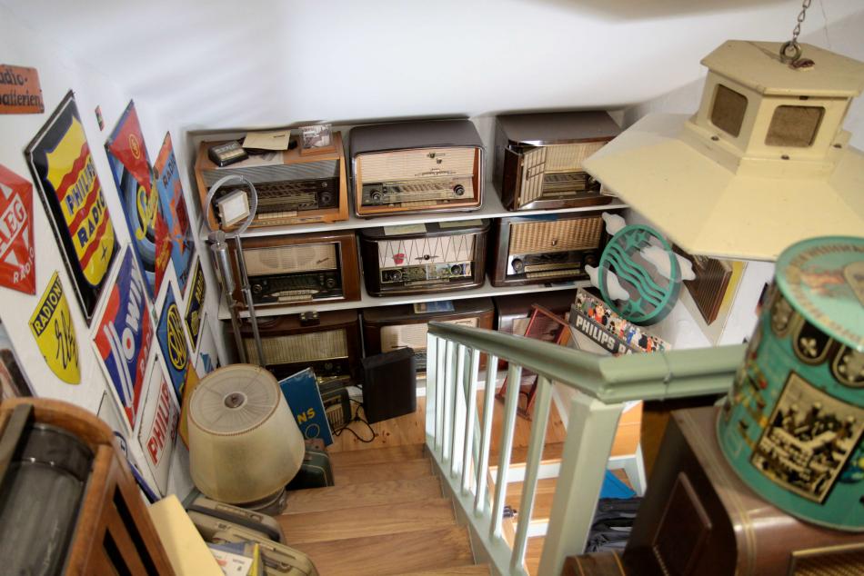 Sammlung alter Radios von Jörg Chowanetz